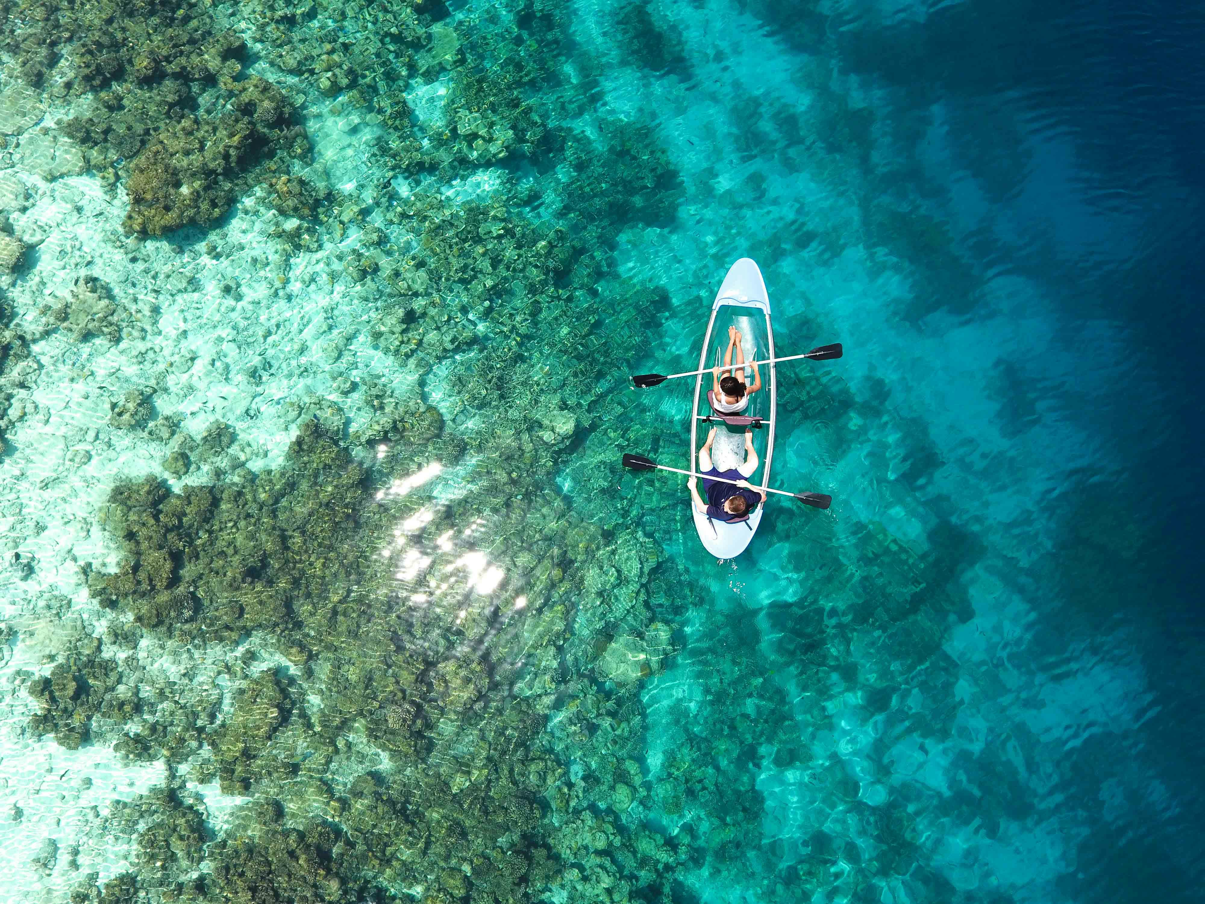 Integration and growth support represented by kayak adventure